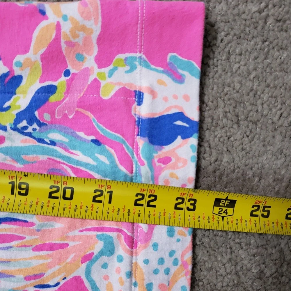 Lilly Pulitzer Size XXS Skipper Popover UPF 50+ 1/2 Zip Pullover Pink Floral - Picture 7 of 9